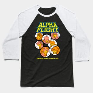 Alpha Flight Team Baseball T-Shirt